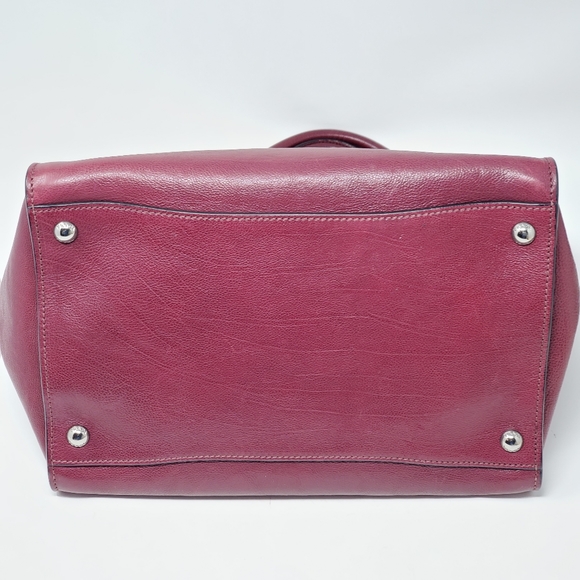 100% Auth Prada Leather Satchel Bag - Picture 7 of 14